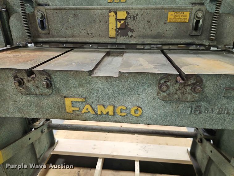 image for item FN5718 Famco 636 metal sheer