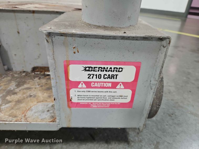 image for item FN5720 Bernard 2710 welding cart
