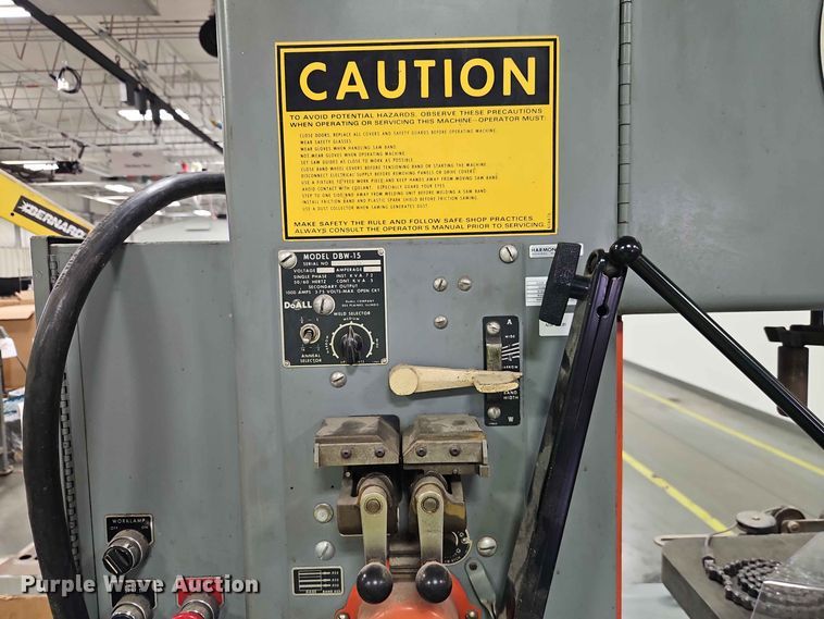 image for item FN5721 DoAll DBW-15 contour machine
