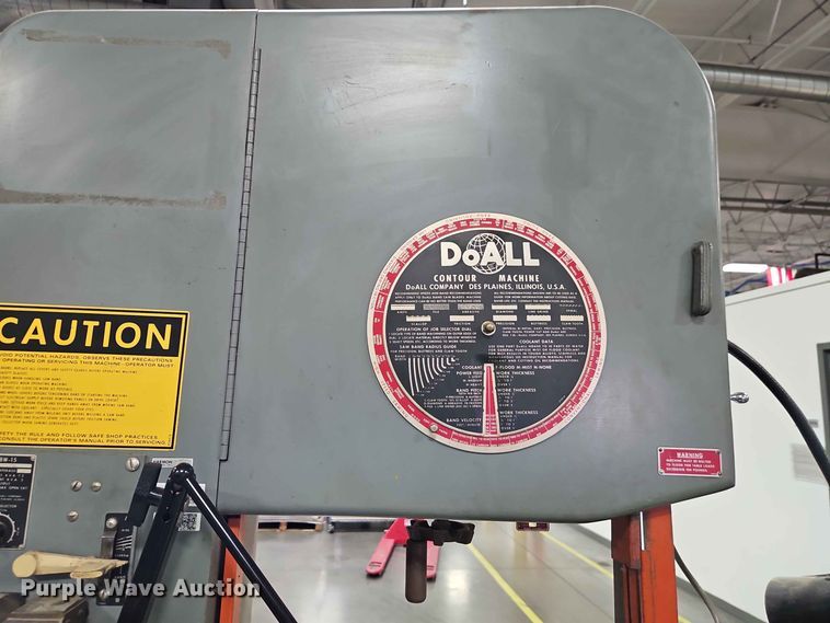 image for item FN5721 DoAll DBW-15 contour machine