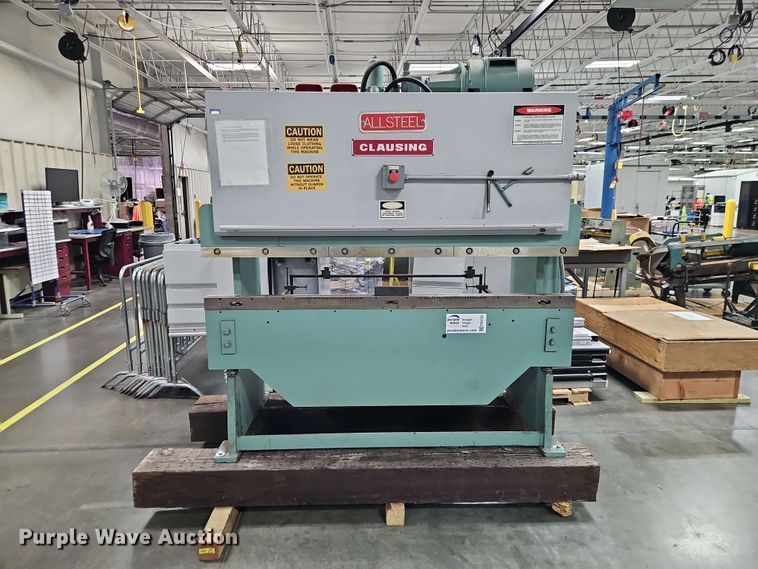image for item FN5722 Allsteel 33-6 metal press brake