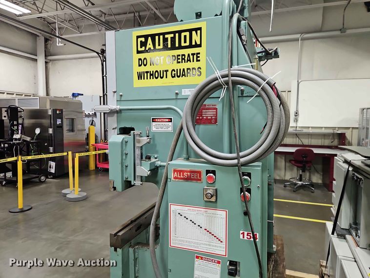 image for item FN5722 Allsteel 33-6 metal press brake