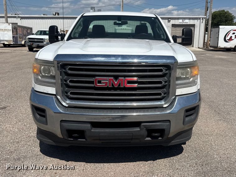 image for item NJ9066 2016 GMC Sierra 2500HD utility bed pickup truck