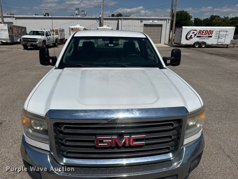 image for item NJ9066 2016 GMC Sierra 2500HD utility bed pickup truck
