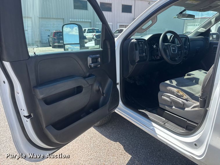 image for item NJ9066 2016 GMC Sierra 2500HD utility bed pickup truck