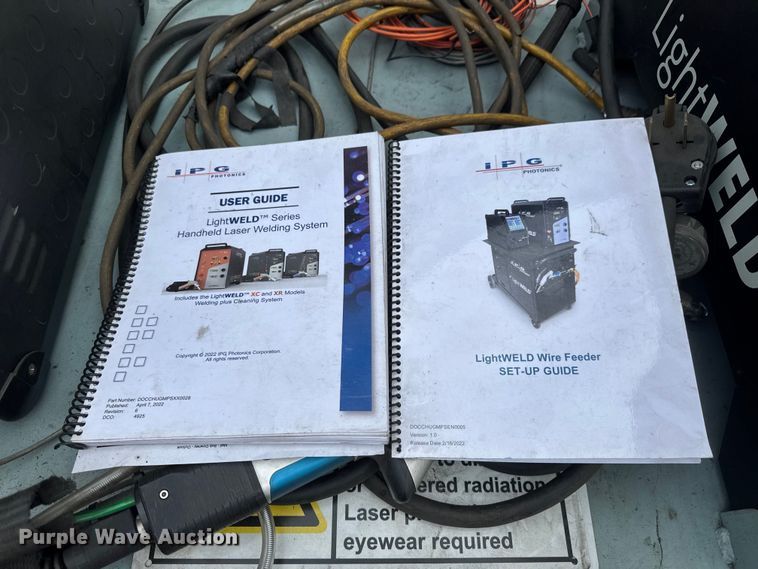 image for item NJ9121 2022 IPG Photonics LightWELD SYSHHW000000001U laser welder