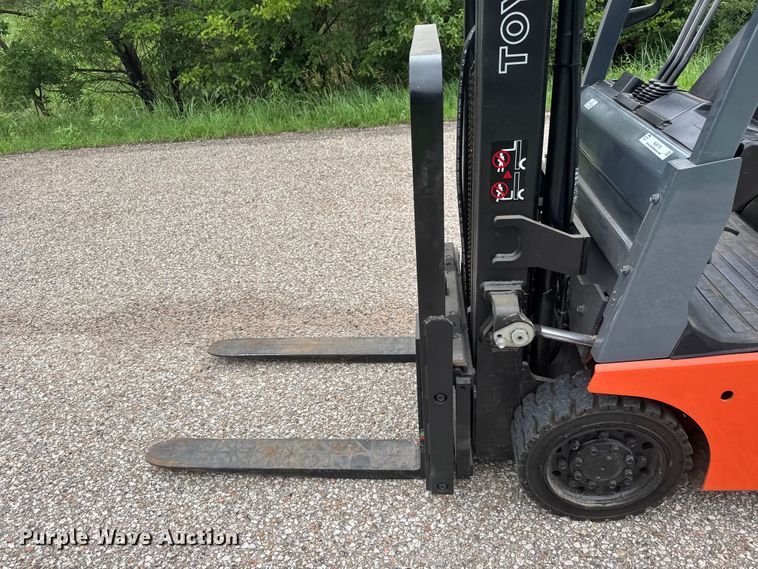 image for item NJ9170 Toyota 8FGCSU20 forklift