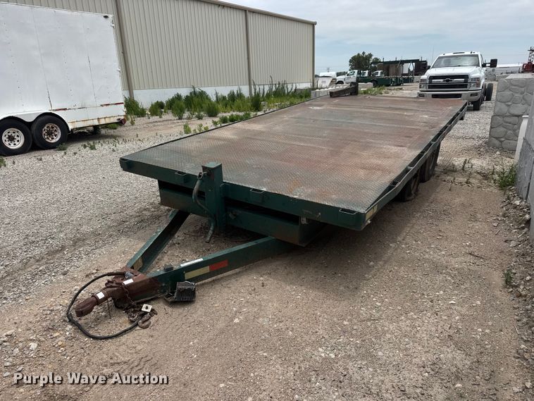 1994 Shop built flatbed trailer