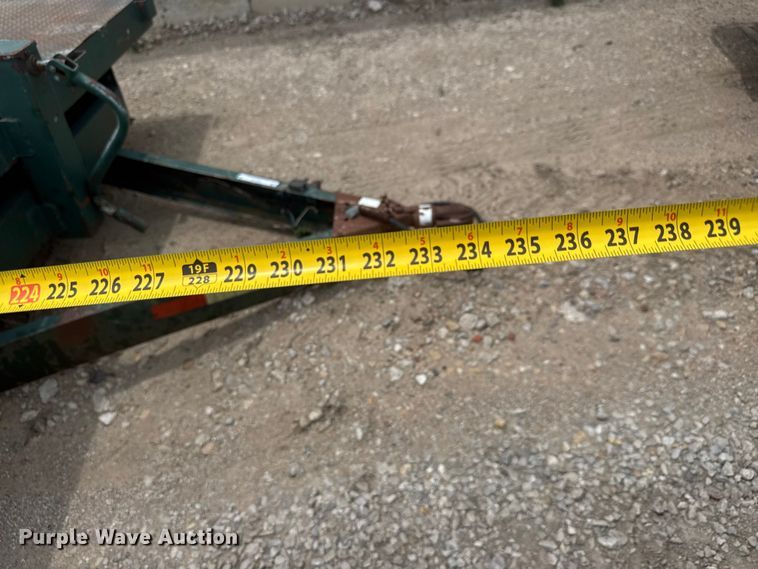 image for item NJ9180 1994 Shop built  flatbed trailer