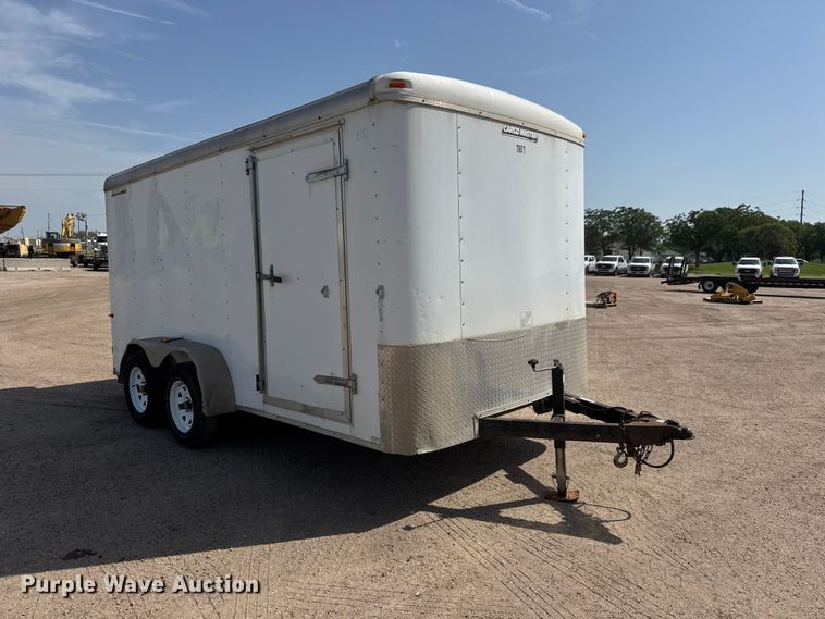 image for item NJ9187 2011 Doolittle enclosed cargo trailer