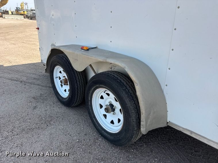 image for item NJ9187 2011 Doolittle enclosed cargo trailer