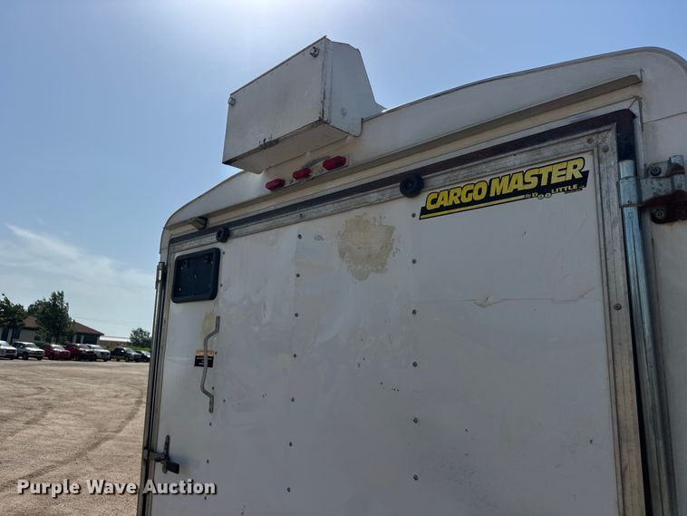 image for item NJ9187 2011 Doolittle enclosed cargo trailer