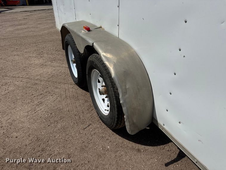 image for item NJ9187 2011 Doolittle enclosed cargo trailer