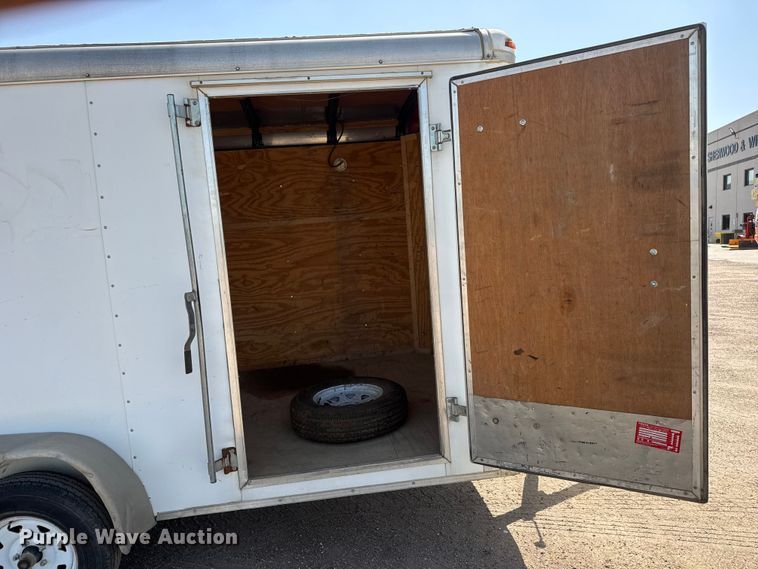 image for item NJ9187 2011 Doolittle enclosed cargo trailer