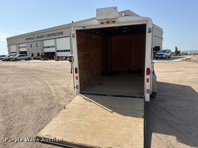 image for item NJ9187 2011 Doolittle enclosed cargo trailer