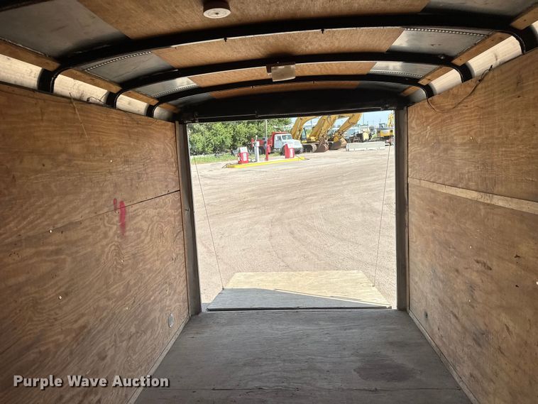 image for item NJ9187 2011 Doolittle enclosed cargo trailer