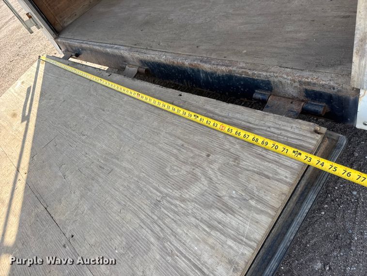 image for item NJ9187 2011 Doolittle enclosed cargo trailer