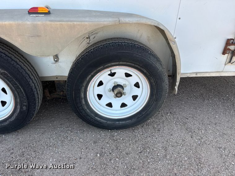 image for item NJ9187 2011 Doolittle enclosed cargo trailer