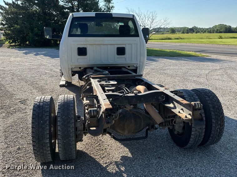 image for item NJ9244 2017 RAM 5500 truck cab and chassis