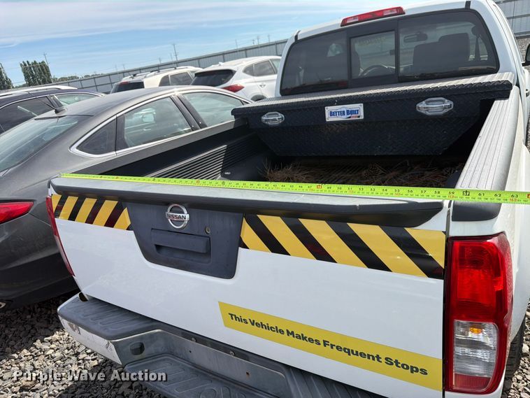 image for item YA3799 2015 Nissan Frontier Ext. Cab pickup truck