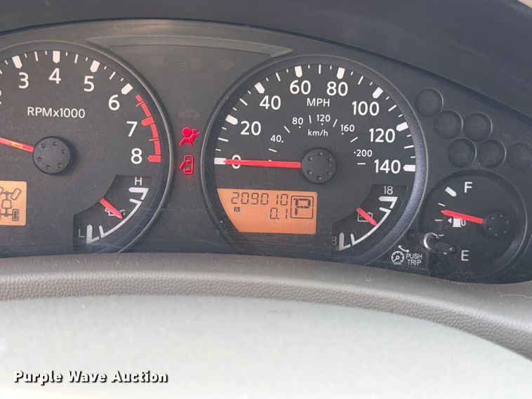 image for item YA3799 2015 Nissan Frontier Ext. Cab pickup truck