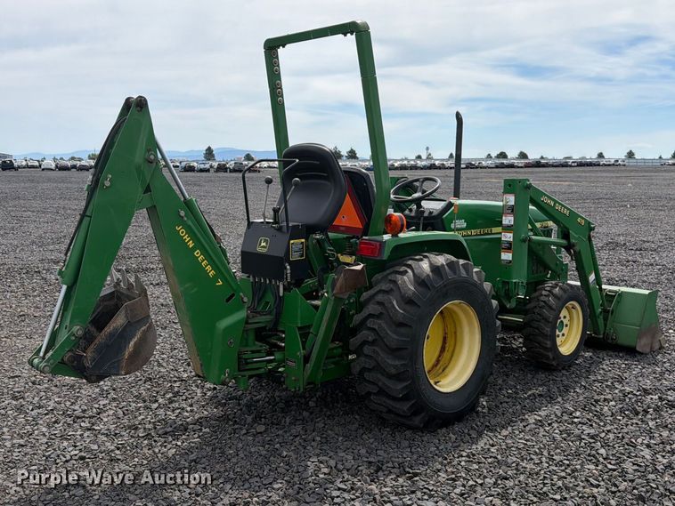 image for item YA3975 2003 John Deere 790 MFWD tractor