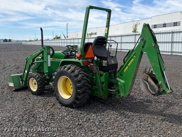 image for item YA3975 2003 John Deere 790 MFWD tractor