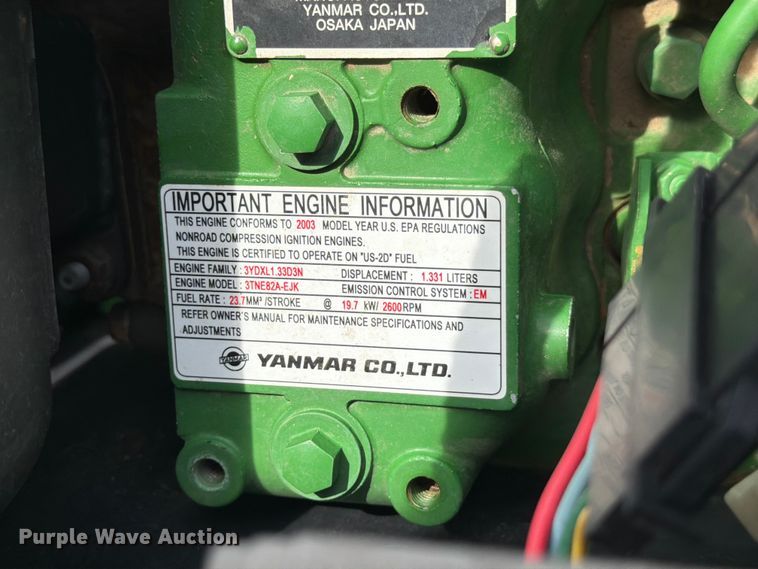 image for item YA3975 2003 John Deere 790 MFWD tractor