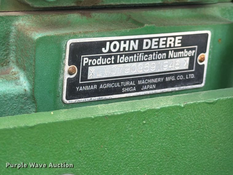 image for item YA3975 2003 John Deere 790 MFWD tractor