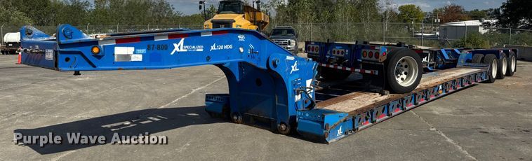 image for item DO2379 2018 XL Specialized Trailers  XL120HDG lowboy equipment trailer