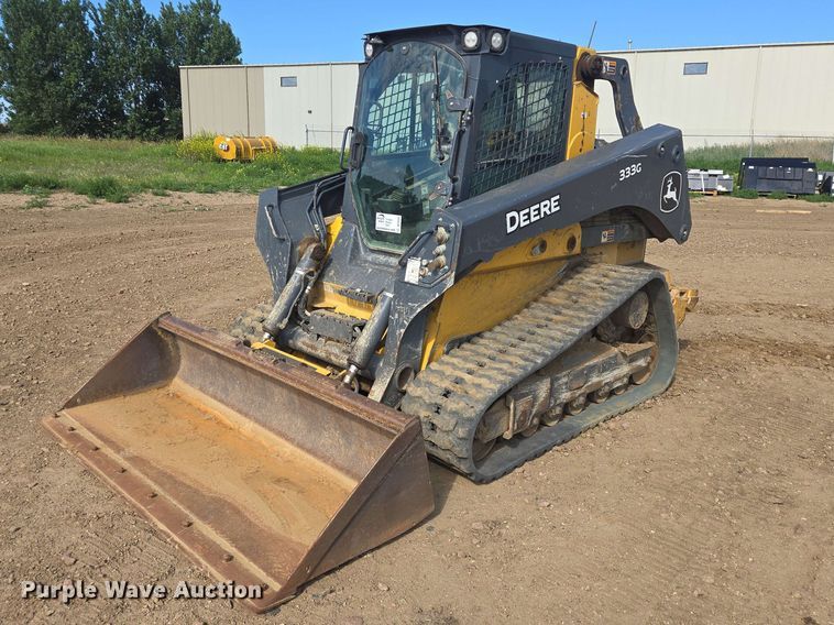 image for item DP8986 2021 John Deere 333G tracked skid steer loader