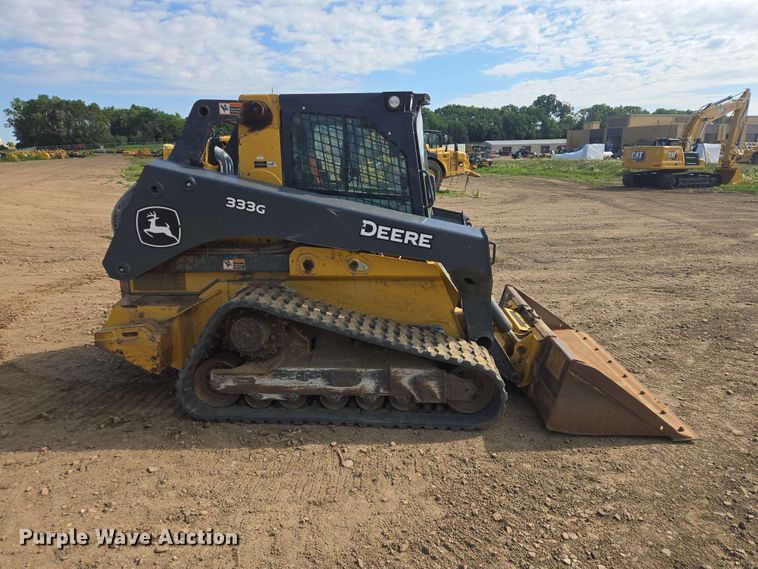 image for item DP8986 2021 John Deere 333G tracked skid steer loader