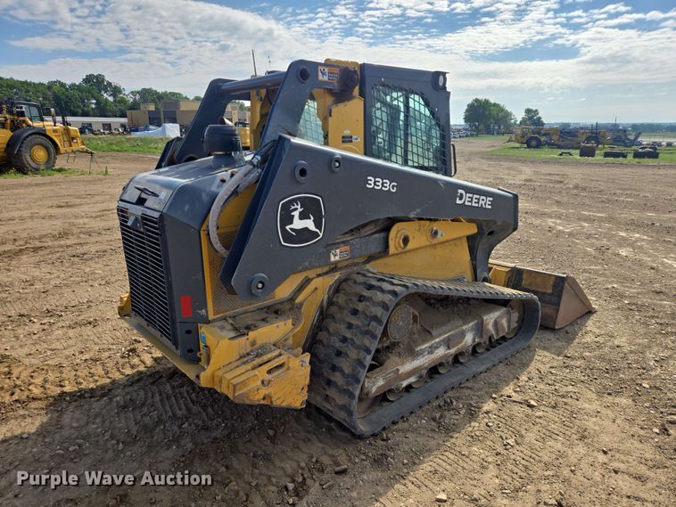 image for item DP8986 2021 John Deere 333G tracked skid steer loader