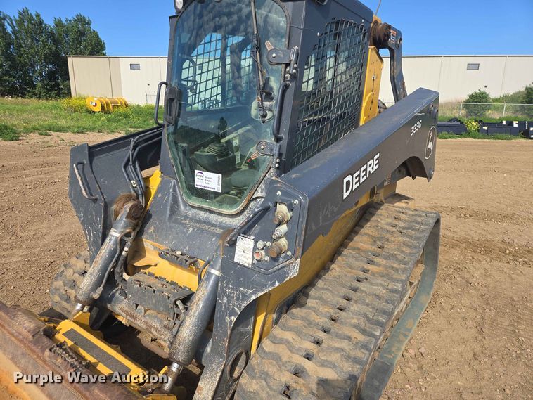 image for item DP8986 2021 John Deere 333G tracked skid steer loader