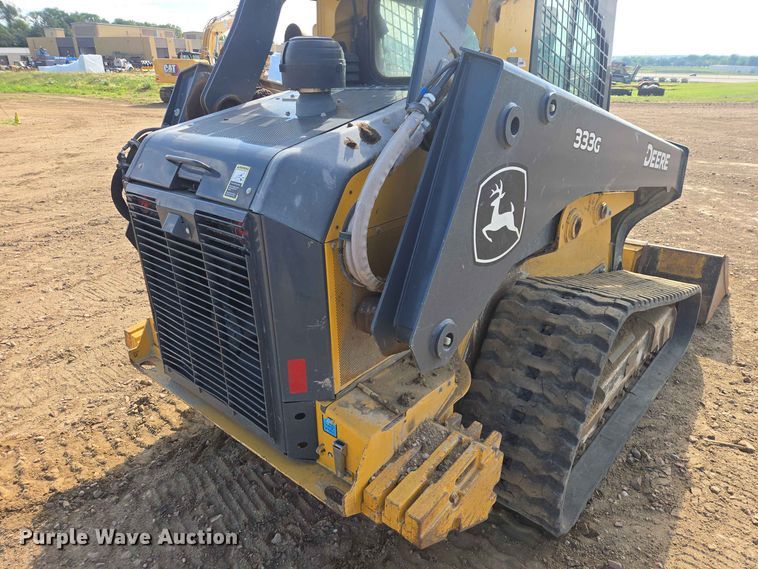 image for item DP8986 2021 John Deere 333G tracked skid steer loader