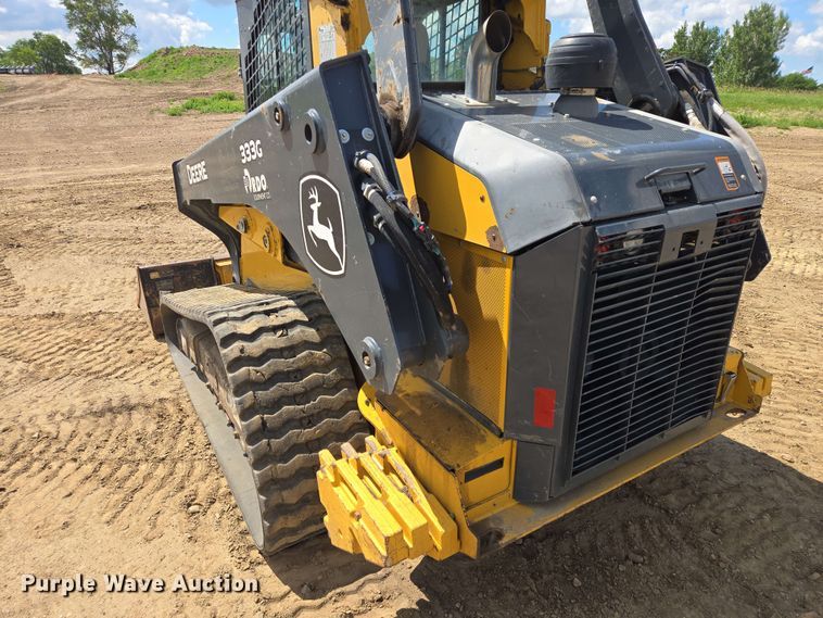 image for item DP8987 2022 John Deere 333G tracked skid steer loader