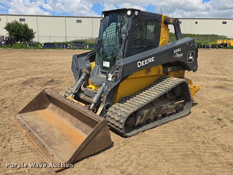 image for item DP8989 2022 John Deere 333G tracked skid steer loader