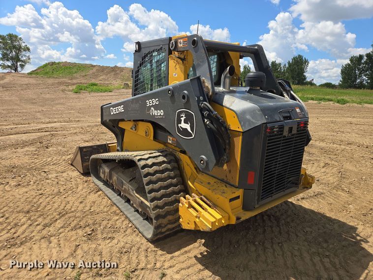 image for item DP8989 2022 John Deere 333G tracked skid steer loader