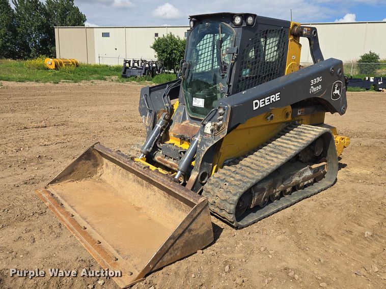 image for item DP8990 2022 John Deere 333G tracked skid steer loader