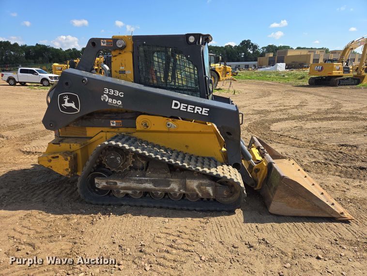 image for item DP8990 2022 John Deere 333G tracked skid steer loader