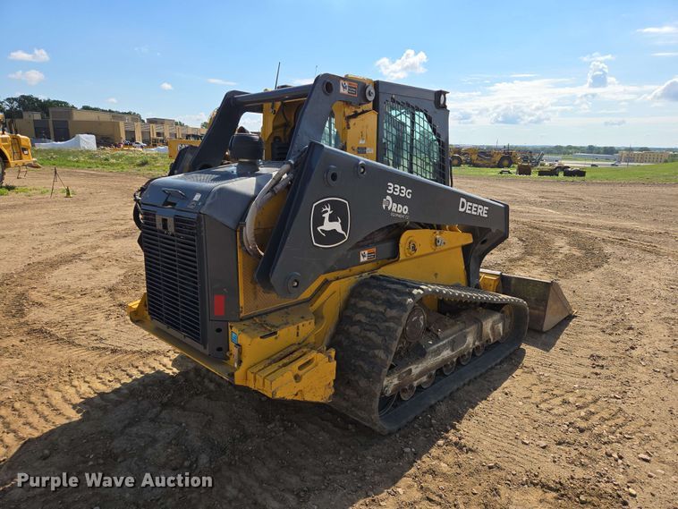 image for item DP8990 2022 John Deere 333G tracked skid steer loader