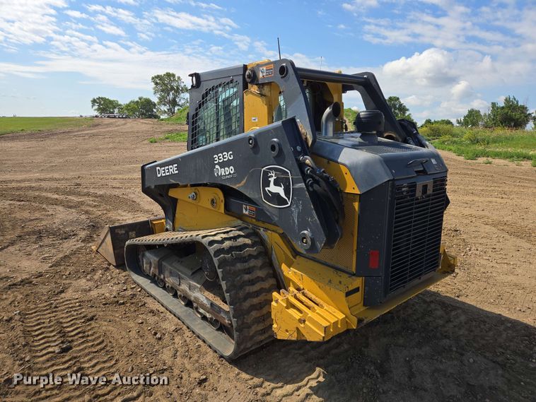 image for item DP8990 2022 John Deere 333G tracked skid steer loader