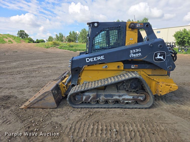 image for item DP8990 2022 John Deere 333G tracked skid steer loader
