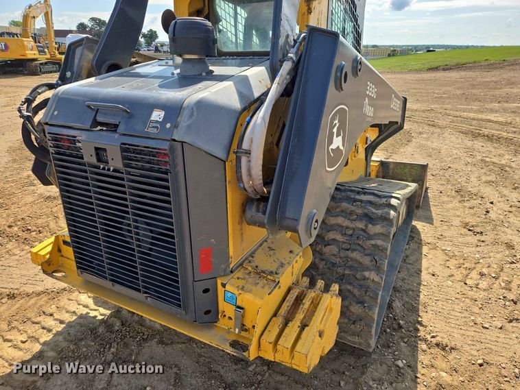 image for item DP8990 2022 John Deere 333G tracked skid steer loader