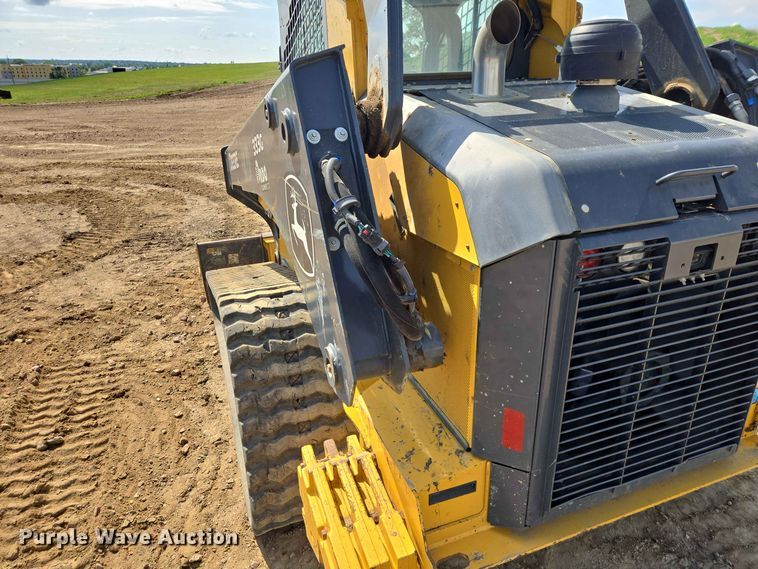 image for item DP8990 2022 John Deere 333G tracked skid steer loader