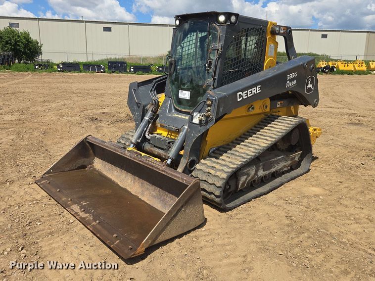 image for item DP8991 2022 John Deere 333G tracked skid steer loader