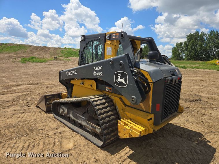 image for item DP8991 2022 John Deere 333G tracked skid steer loader