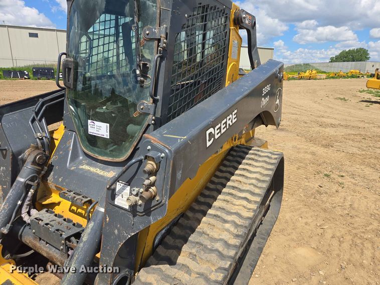 image for item DP8991 2022 John Deere 333G tracked skid steer loader