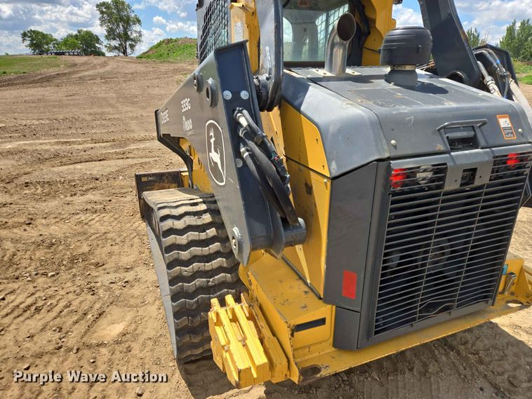 image for item DP8991 2022 John Deere 333G tracked skid steer loader