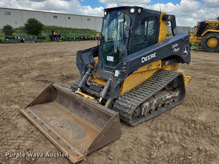 image for item DP8992 2022 John Deere 333G tracked skid steer loader